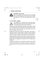 Preview for 33 page of Dirt Devil aqua clean DD301 Operating Manual