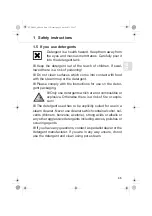 Preview for 35 page of Dirt Devil aqua clean DD301 Operating Manual