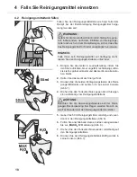 Предварительный просмотр 18 страницы Dirt Devil Aqua Clean DD302 Operating Manual