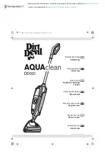 Dirt Devil AQUAClean DD301-0 Operating Manual preview