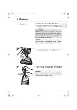 Предварительный просмотр 15 страницы Dirt Devil AQUAclean DD302 Operating Manual