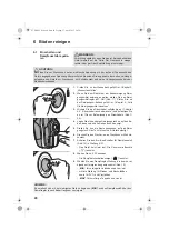 Предварительный просмотр 20 страницы Dirt Devil AQUAclean DD302 Operating Manual