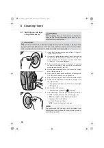 Предварительный просмотр 48 страницы Dirt Devil AQUAclean DD302 Operating Manual