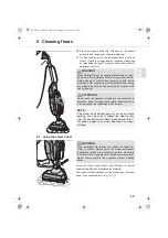 Предварительный просмотр 49 страницы Dirt Devil AQUAclean DD302 Operating Manual