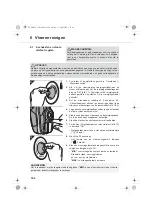 Предварительный просмотр 104 страницы Dirt Devil AQUAclean DD302 Operating Manual