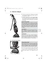 Предварительный просмотр 105 страницы Dirt Devil AQUAclean DD302 Operating Manual