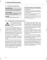 Preview for 6 page of Dirt Devil AquaClean M317-0 Operating Manual