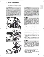 Preview for 15 page of Dirt Devil AquaClean M317-0 Operating Manual