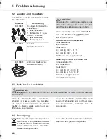 Preview for 22 page of Dirt Devil AquaClean M317-0 Operating Manual