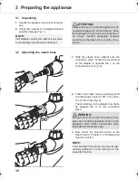 Предварительный просмотр 38 страницы Dirt Devil AquaClean M317 Operating Manual