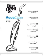 Dirt Devil AquaClean M318 Operating Manual preview