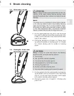 Preview for 49 page of Dirt Devil AquaClean M318 Operating Manual