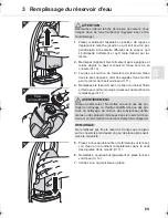 Preview for 69 page of Dirt Devil AquaClean M318 Operating Manual