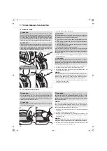 Preview for 12 page of Dirt Devil AquaClean M319 Series Operating Manual