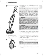 Preview for 19 page of Dirt Devil AquaClean Operating Manual