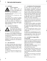 Preview for 6 page of Dirt Devil Aquagrad M3005 Operating Manual