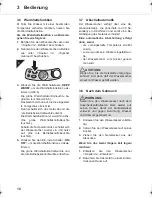 Preview for 10 page of Dirt Devil Aquagrad M3005 Operating Manual