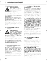 Preview for 26 page of Dirt Devil Aquagrad M3005 Operating Manual