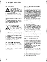 Предварительный просмотр 36 страницы Dirt Devil Aquagrad Operating Manual