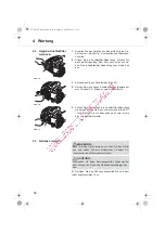 Preview for 16 page of Dirt Devil Bag Line 7050 Operating Manual