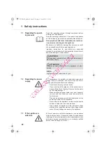 Preview for 22 page of Dirt Devil Bag Line 7050 Operating Manual