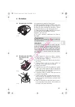 Preview for 47 page of Dirt Devil Bag Line 7050 Operating Manual