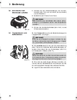 Preview for 12 page of Dirt Devil Bagline M7020 Operating Manual