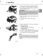 Preview for 27 page of Dirt Devil Bagline M7020 Operating Manual