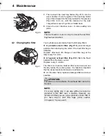 Preview for 30 page of Dirt Devil Bagline M7020 Operating Manual