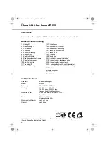 Preview for 4 page of Dirt Devil Bagline M7050 Operating Manual