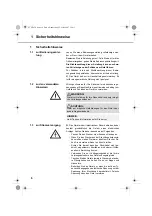 Preview for 6 page of Dirt Devil Bagline M7050 Operating Manual