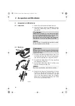 Preview for 8 page of Dirt Devil Bagline M7050 Operating Manual