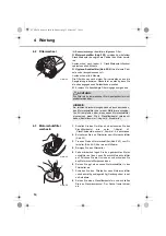 Preview for 14 page of Dirt Devil Bagline M7050 Operating Manual