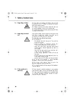 Preview for 22 page of Dirt Devil Bagline M7050 Operating Manual