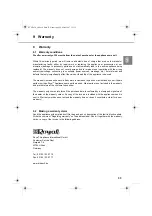 Preview for 33 page of Dirt Devil Bagline M7050 Operating Manual