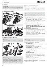 Предварительный просмотр 12 страницы Dirt Devil BG-2 Operating Instructions Manual