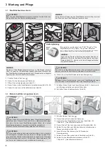 Preview for 8 page of Dirt Devil BLACK LABEL BG74 Operating Manual