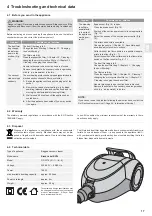 Preview for 17 page of Dirt Devil BLACK LABEL BG74 Operating Manual