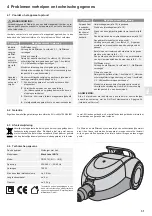 Preview for 31 page of Dirt Devil BLACK LABEL BG74 Operating Manual