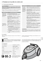 Preview for 45 page of Dirt Devil BLACK LABEL BG74 Operating Manual