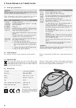 Preview for 52 page of Dirt Devil BLACK LABEL BG74 Operating Manual