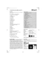 Предварительный просмотр 4 страницы Dirt Devil Black Label CP -1 Operating Manual