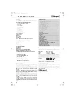 Предварительный просмотр 10 страницы Dirt Devil Black Label CP -1 Operating Manual