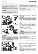 Предварительный просмотр 7 страницы Dirt Devil Black Label CP-2 Operating Manual