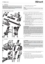 Предварительный просмотр 12 страницы Dirt Devil Black Label CP-2 Operating Manual