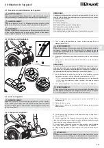 Предварительный просмотр 19 страницы Dirt Devil Black Label CP-2 Operating Manual