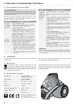 Preview for 24 page of Dirt Devil BLACK LABEL MC52 Operating Manual