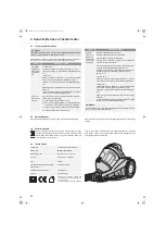 Предварительный просмотр 52 страницы Dirt Devil Black Lebel CP22 Operating Manual