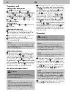 Preview for 18 page of Dirt Devil BLADE 24V Instruction Manual