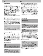 Preview for 98 page of Dirt Devil BLADE 24V Instruction Manual